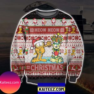 Garfield Cat  Christmas Ugly Sweater