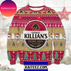 George Killian’s Irish Red 3D Christmas Ugly Sweater