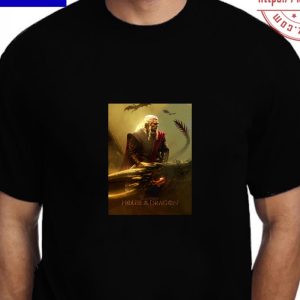 Geralt of Rivia The Witcher x House of The Dragon Vintage T-Shirt
