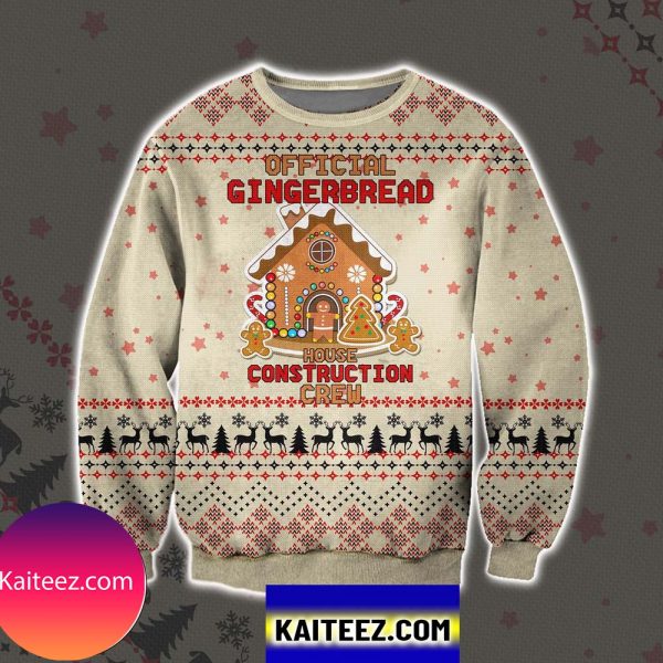 Gingerbread House Christmas Ugly Sweater