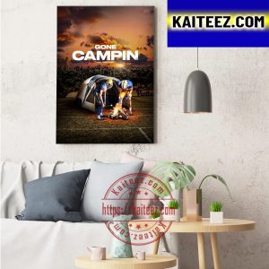 Gone Campin Fall Camp 2022 Home Decor Poster Canvas