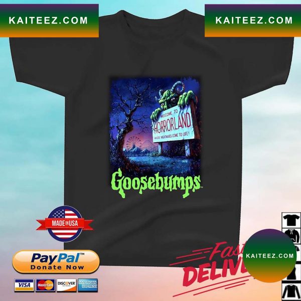 Goosebumps Horrorland Hallowwen Vintage T-Shirt