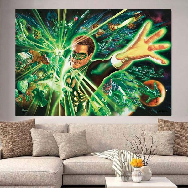 Green Lantern Series In HBO Max Art Decor Poster Canvas