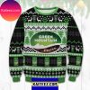 Grounds &amp Hounds Coffee 3D Christmas Ugly Sweater