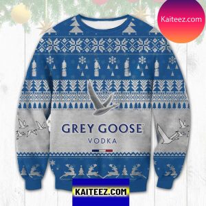 Grey Goose Vodka 3D Christmas Ugly Sweater