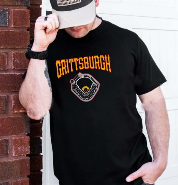 Grittsburgh Stadium Pittsburgh Pirates bullpen T-shirt