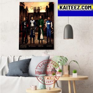 Group D 2022 2023 UEFA Champions League x House Of The Dragon Decorations Poster Canvas