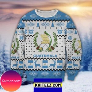 Guatemala 3d All Over Print Christmas Ugly Sweater