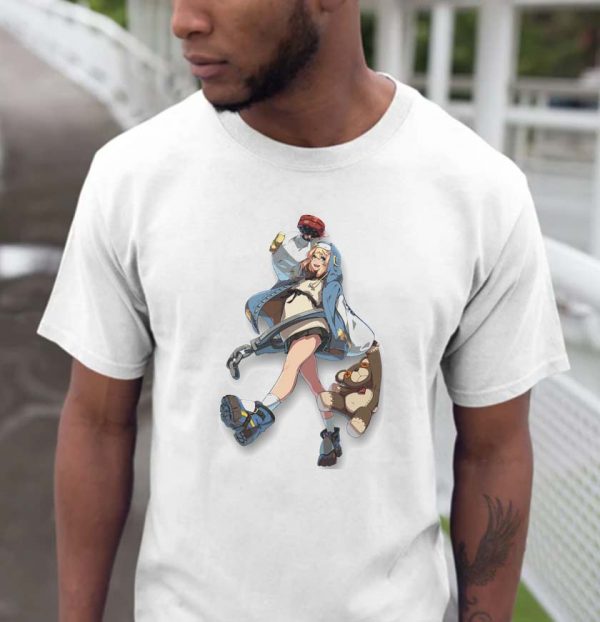 Guilty Gear Strive Bridget Character Artwork T-shirt