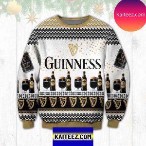 Guinness Foreign Extra 3D Christmas Ugly Sweater