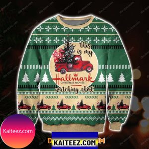 Hallmark Christmas Movies 3d All Over Print Ugly Sweater