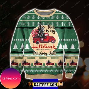 Hallmark Christmas Movies 3d All Over Print Ugly Sweater