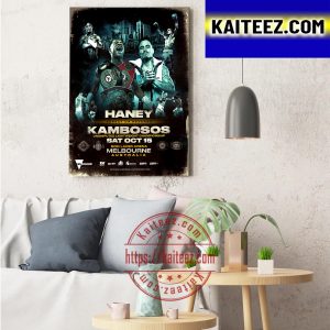 Haney vs Kambosos Repeat Or Revenge In Undisputed Lightweight Championship ArtDecor Poster Canvas