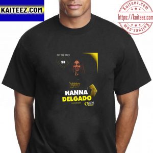 Hanna Delgado 16 Stolen Bases In Oregon Softball Vintage T-Shirt