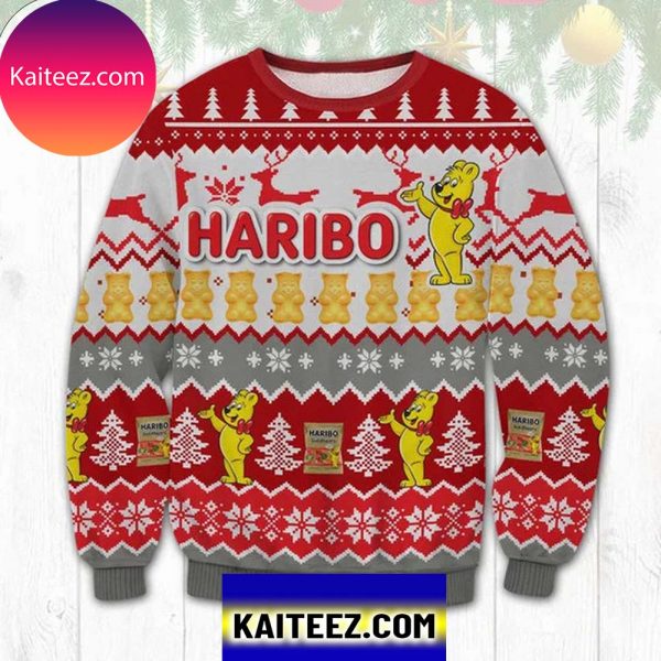 Haribo Candy 3D Christmas Ugly Sweater