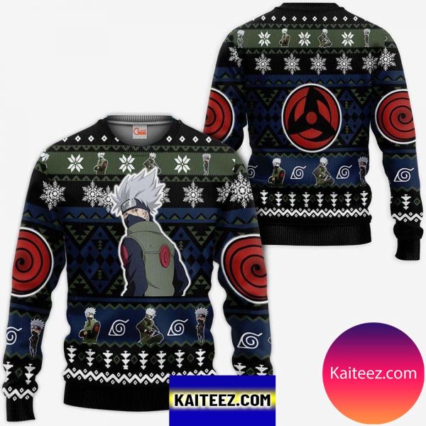 Hatake Kakashi Knitted Christmas Ugly Sweater