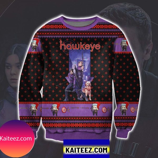 Hawkeye Christmas Ugly Sweater