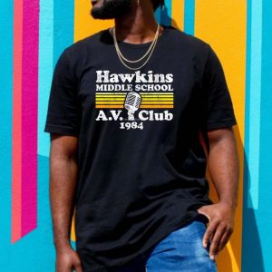 Hawkins Middle School AV Club 1984 T-shirt