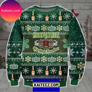 Heaven Hill Old Style Bourbon 3D Christmas Ugly Sweater