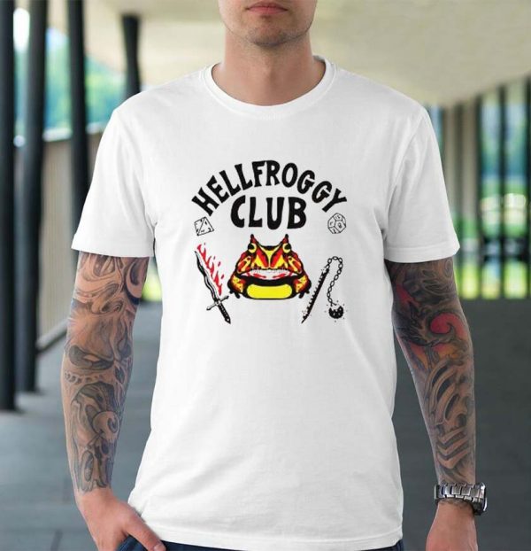 HellFroggy Club Hellfire Club Stranger Things 4 T-shirt