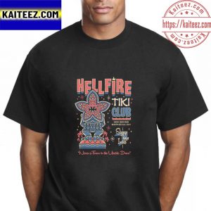 Hellfire Tiki Club Demogorgon Vintage T-Shirt