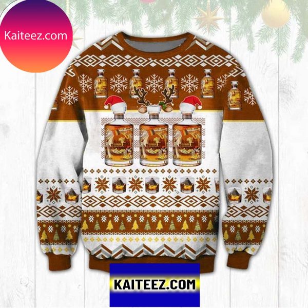 Hibiki Whisky 3D Christmas Ugly Sweater