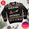 Ho Ho Homo Happy Holiday Santa Claus Christmas Ugly Sweater