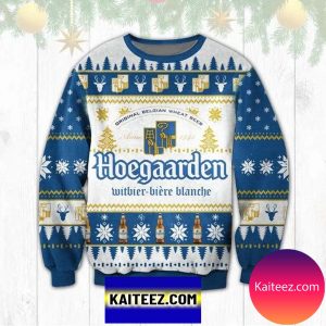 Hoegaarden 3D Christmas Ugly Sweater