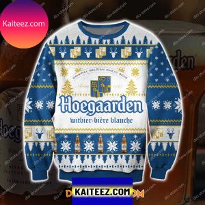 Hoegaarden Beer Knitting Pattern Christmas Sweater