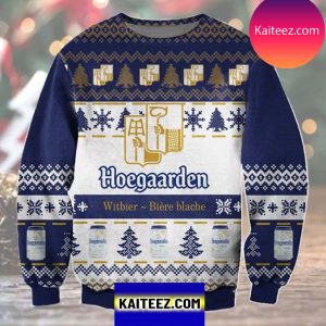 Hoegaarden Witbier Blanche 3D Christmas Ugly Sweater