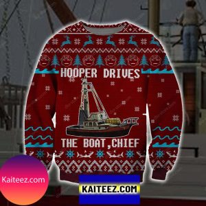 Hooper Drives Knitting Pattern 3d Print Christmas Ugly Sweater