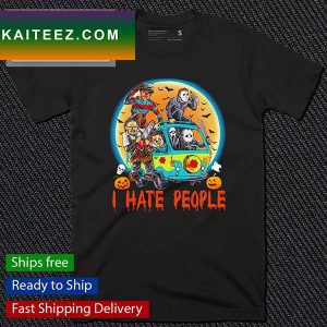 Horror Character I Hate People T-Shirt