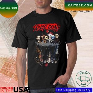 Horror Movies Characters Squad Goals Water Reflection T-Shirt