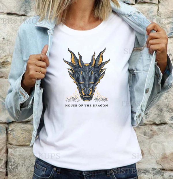 House of The Dragon Head on Candle Unisex T-shirt