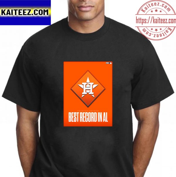 Houston Astros Best Record In American League Vintage T-Shirt