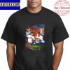 Dallas Cowboys vs Los Angeles Chargers In American Airlines Vintage T-Shirt