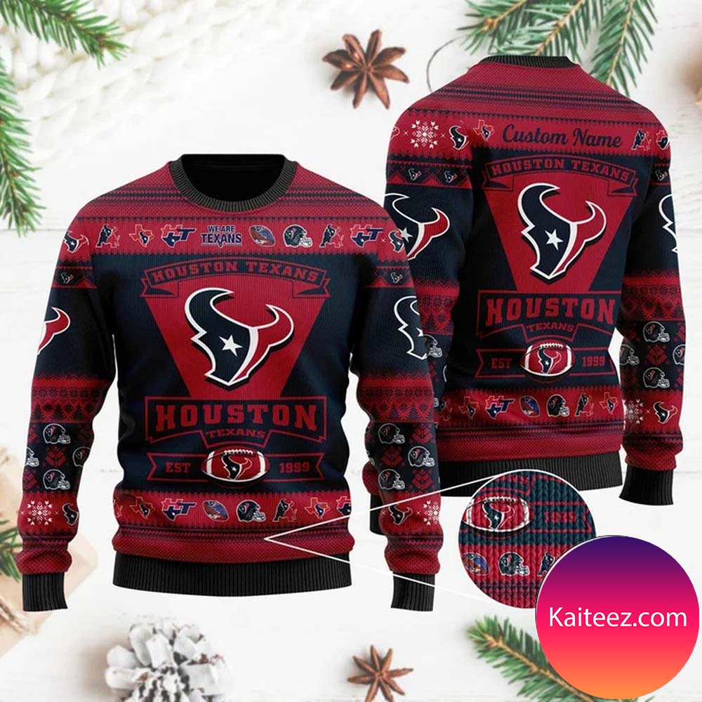 NFL Light Up Ugly Christmas Sweater With Bluetooth Speaker