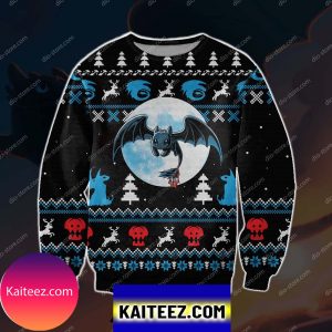 How To Train Your Dragon 3d Print Christmas Ugly Sweater