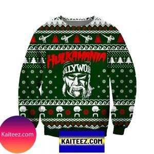 Hulkamania Knitting Pattern 3d Print Christmas Ugly Sweater