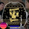 Hoegaarden White Knitting Pattern 3d Print Christmas Ugly Sweater