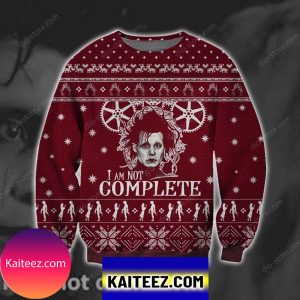 I Am Not Complete Knitting Pattern 3d Print Christmas Ugly Sweater