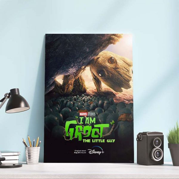 I am Groot The Little Guy Poster Canvas