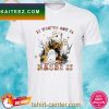 It’s halloween witches halloween witch with cat boo ghost T-shirt