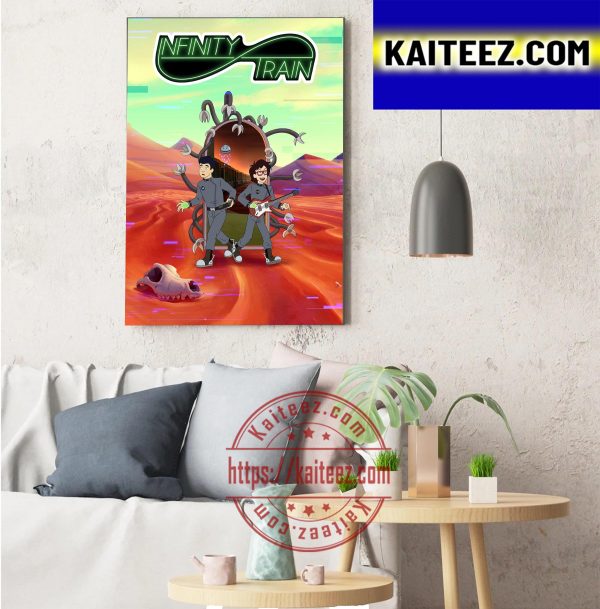 Infinity Train Poster Movie Decorations Poster Canvas