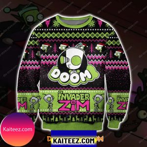 Invader Zim 3d Print Christmas Ugly Sweater