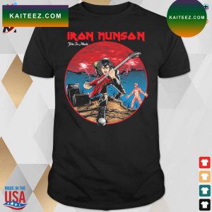 Iron munsan this is music Eddie Munson t-shirt