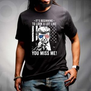 It’s Beginning To Look A Lot Like You You Miss Me Drandon Conservative Gift T-shirt