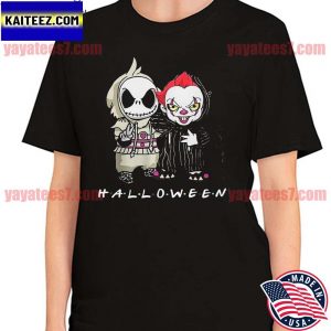 Jack Skellington and Pennywise Trick Or Treat Halloween T-Shirt