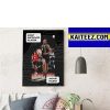 Jackie Young Is KIA Most Improved Player ArtDecor Poster Canvas