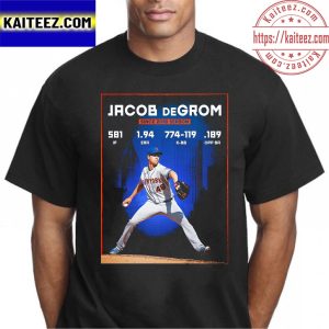Jacob DeGrom Since 2018 Season In MLB New York Mets T-shirt